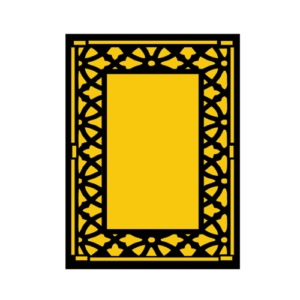 6x8 Inch MDF with Warm White Light LED Photo Frame - Rectangle